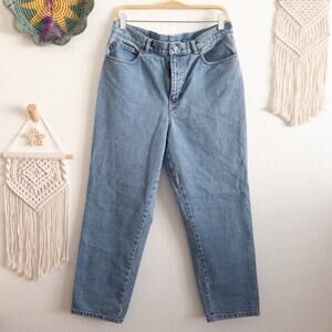 Ralph Lauren Lauren Jeans Co. Blue Straight Leg Denim Jeans Size 14P